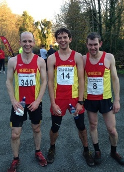 the top 3 at slieve martin
