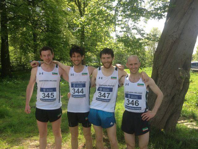 The team - Seamus, Allan, Iain and David (Left to Right)