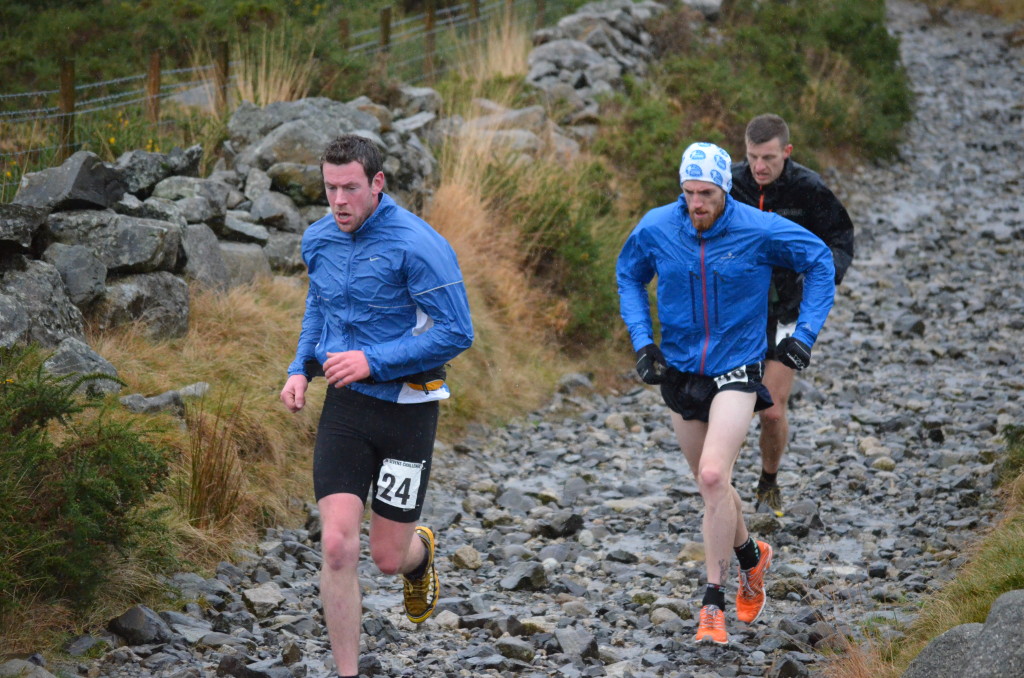 Seamus, Eoin and Jonny in hot pursuit